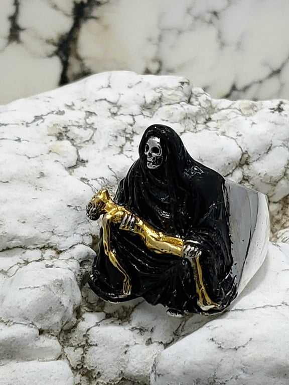 Santa Muerte Ring