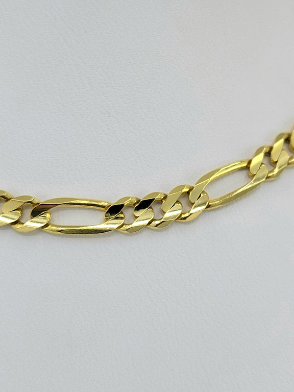 Figaro 14K Yellow Gold Chain (4.8mm)