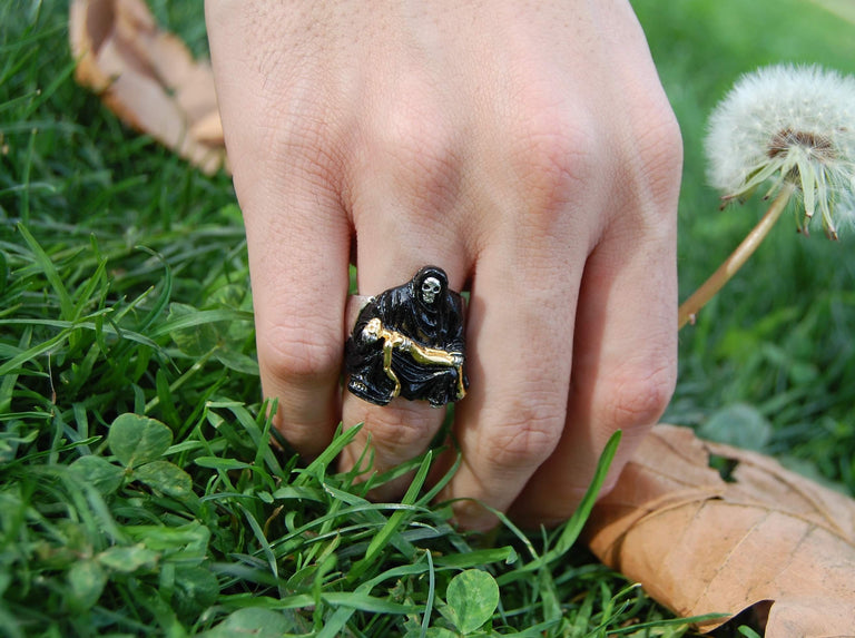 Santa Muerte Ring