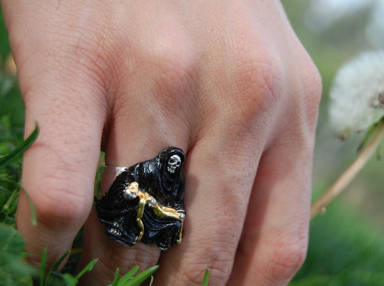 Santa Muerte Ring