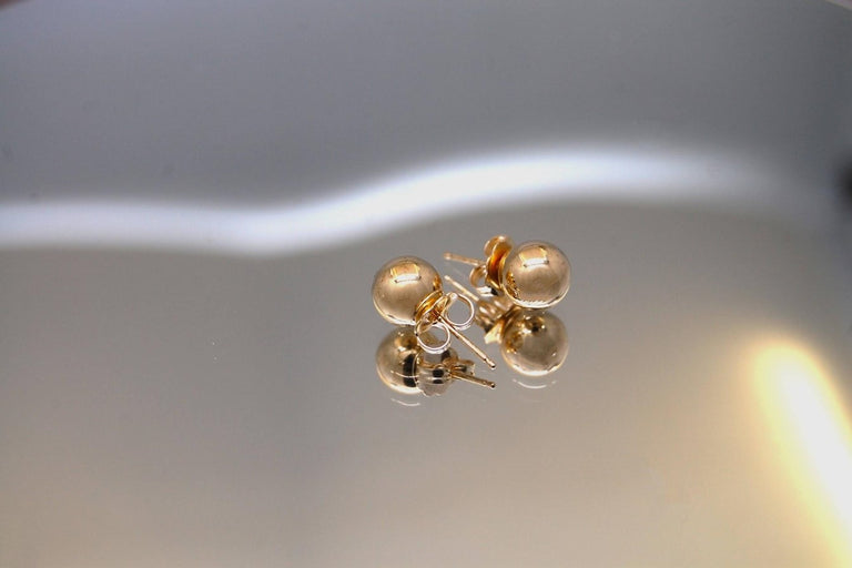 14k Golden Spheres