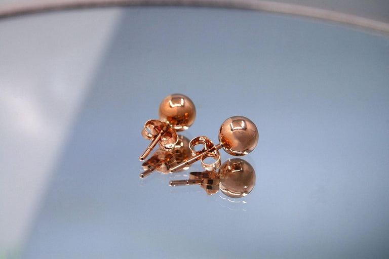 Rose Golden Spheres